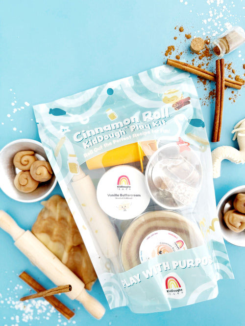 Cinnamon Roll KidDough Play Kit