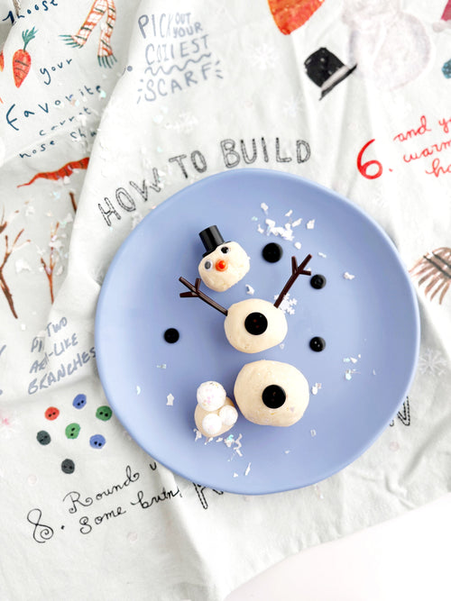 Snowman Mini Dough-To-Go
